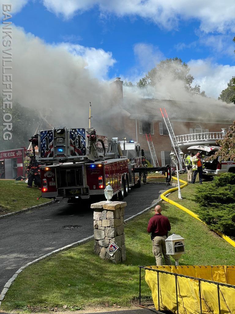 BIFD Structure fire on Smith Farm - 2021