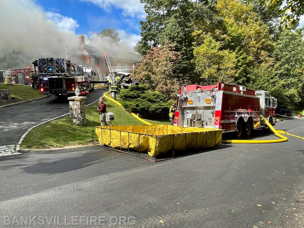 BIFD Structure fire on Smith Farm - 2021