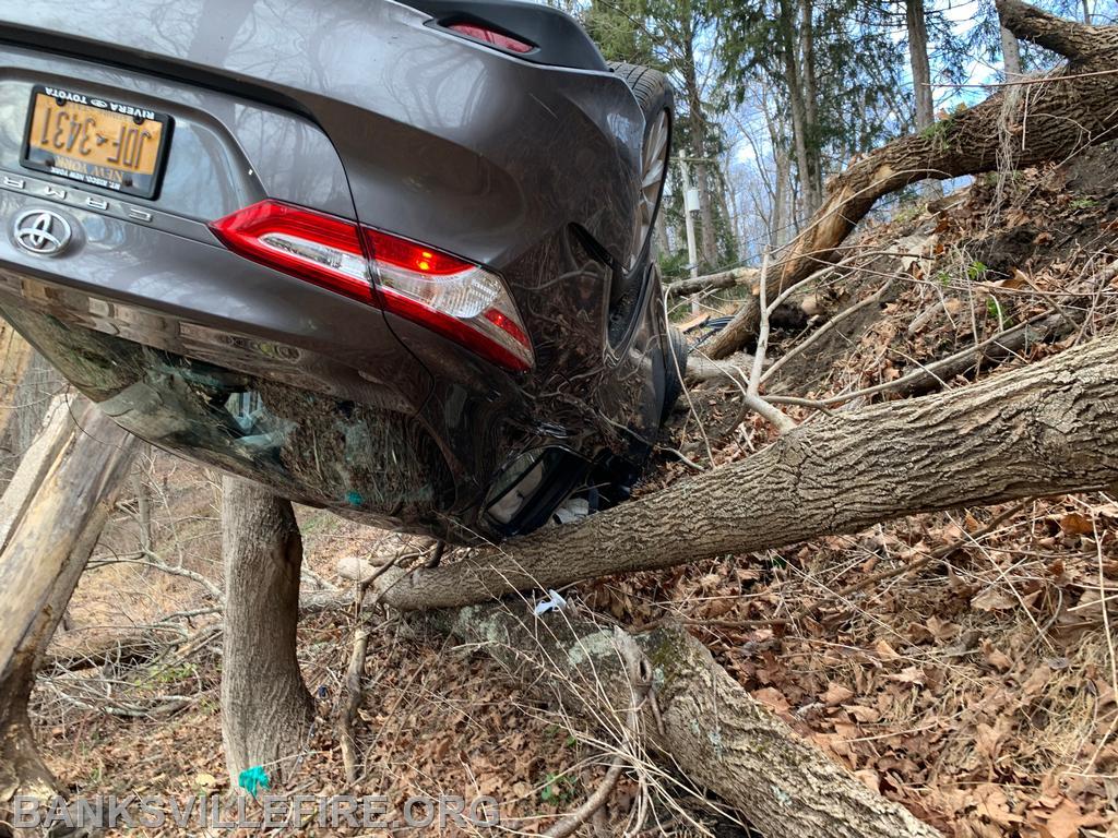 BIFD operating at an MVA, rollover down an embankment