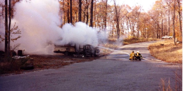 Mobile home fire, 1989