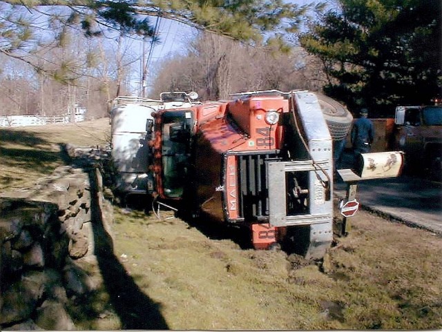 Cement Truck Rollover, Taconic Rd.