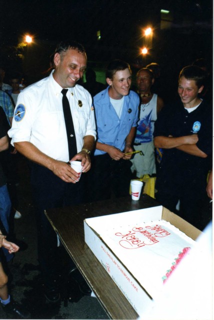 Celebrating BIFD's 50th anniversary and the Chief's birthday (1999)